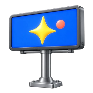 Cartellone pubblicitario digitale
